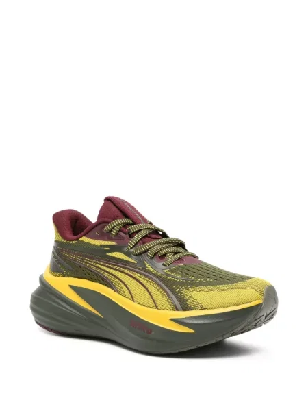 Fűzős csipkés sneaker Puma Nitro zöld