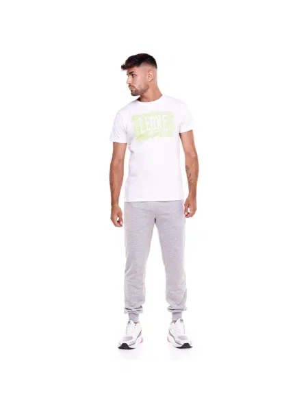 Scurt tricou Leone 1947 cu mâneci scurte alb