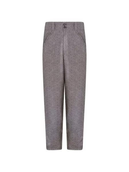 Pantaloni Giorgio Armani conici albastru