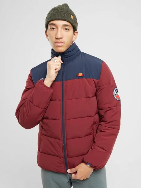 Ellesse Bunda Zimní Nebula Brgnd/navy Padded Jacket tmavě modrá