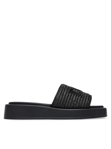 Klapki DKNY czarne