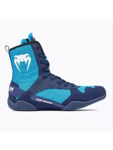 Боксерські черевики Venum X Top Rank Original королівського кольору синього