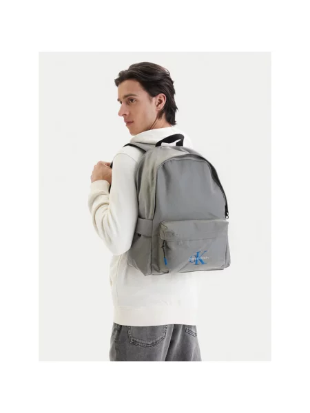 Calvin Klein Plecak Bold Round Backpack szary