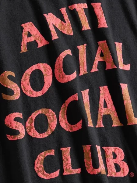 Μπλούζα Anti Social Social Club μαύρο