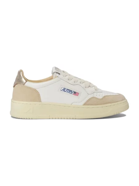 Sneakersy Autry skórzane białe