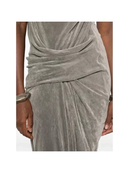 Sukienka Rick Owens szara