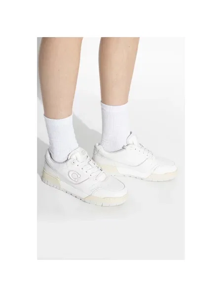 Sneakersy Coach skórzane białe