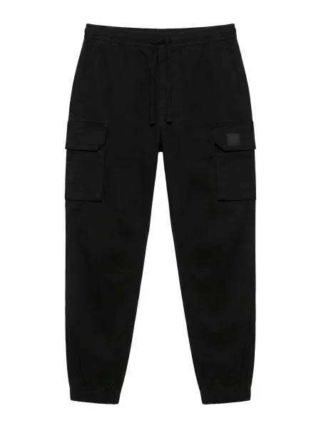 Pull&Bear Pantaloni cu negru