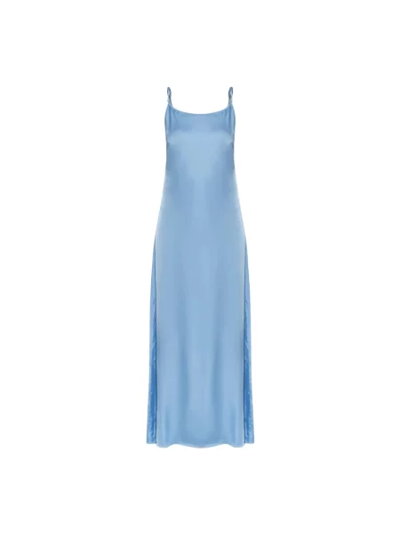 Sukienka Samsøe Samsøe Sasinga Dress Bel Air Blue M niebieska
