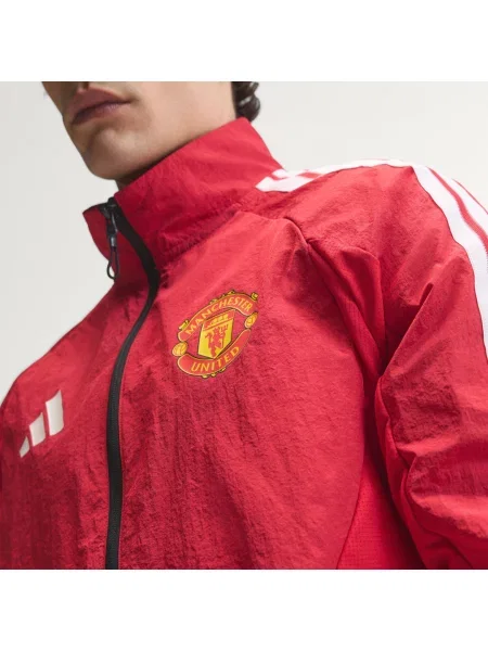 Podstawowa bluza reprezentacyjna Manchester United czerwona