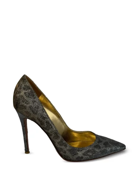 Pantofi cu toc Gianvito Rossi gri