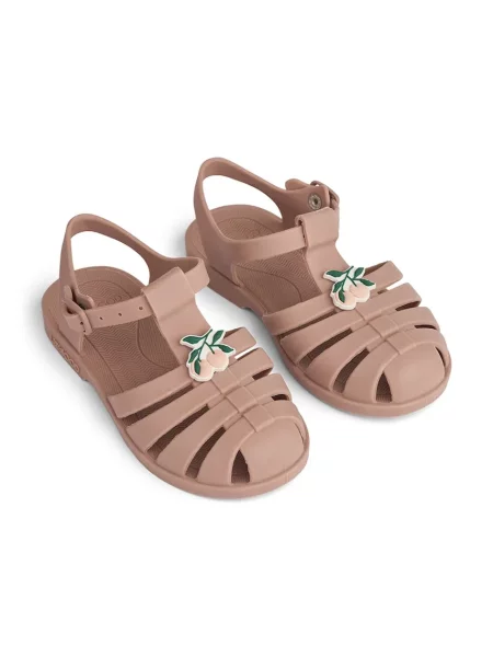 Liewood sandále so zakrytými prstami detské Bre Sandals with Charms ružová