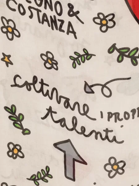 Fular Faliero Sarti cu imagine
