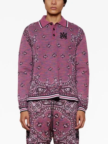 Tricou polo Amiri violet