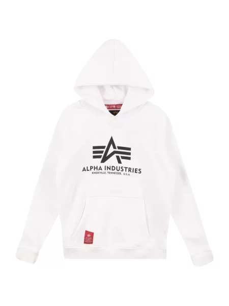 Palton copii Alpha Industries alb