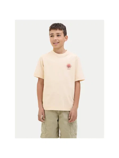 Jack & Jones Junior T-shirt Canggu Relaxed Fit bež