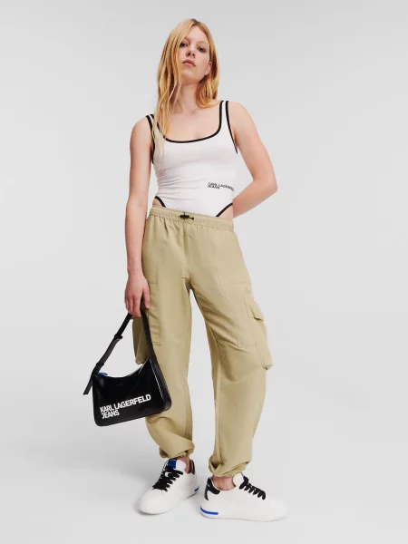 Карго Karl Lagerfeld Jeans бежевий