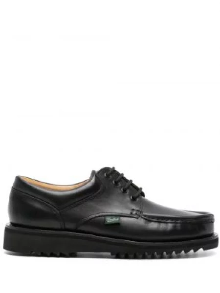 Pantofi derby Paraboot din piele negru