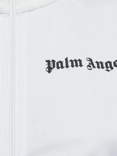 Костюм миди рокля Palm Angels от джърси до коляното бяло