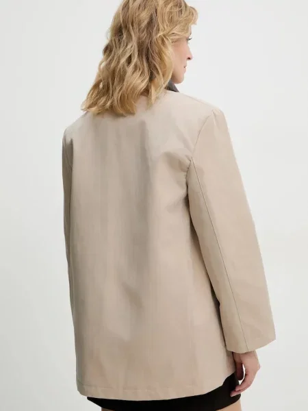 Bunda Answear Lab přechodná béžová