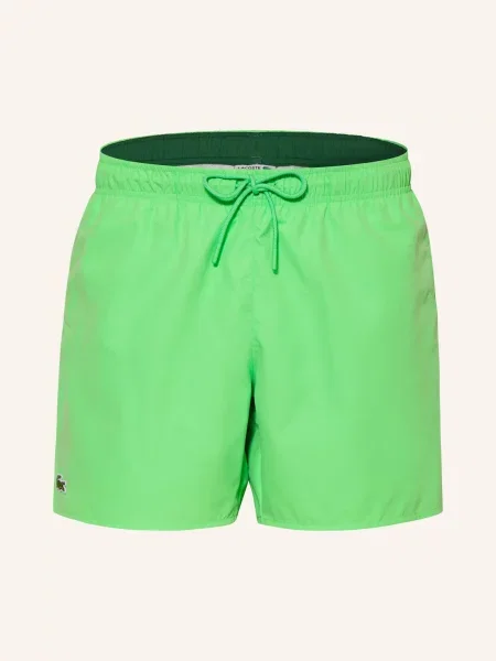 Lacoste Koupací Šortky světle zelená
