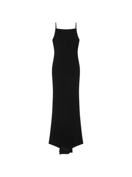 Decora rochie maxi Givenchy cu bretele negru