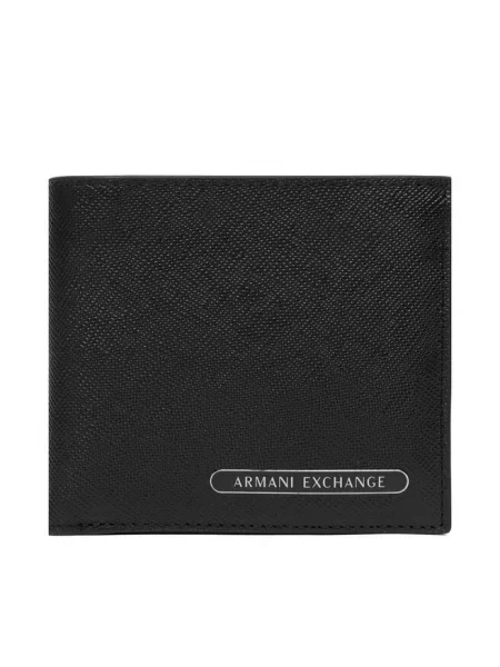 Portfel Armani Exchange czarny