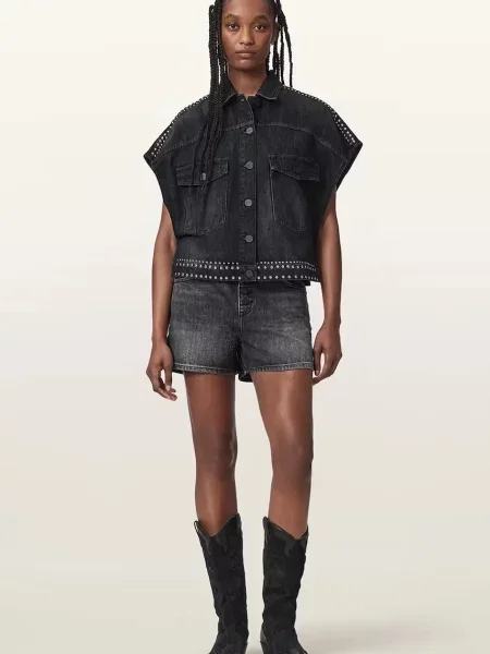 Джинсовая рубашка Allsaints