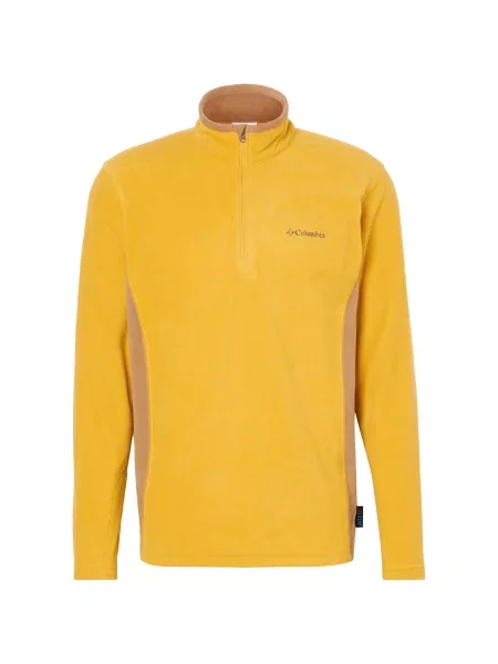 COLUMBIA Pulovere sport Klamath Range II maro deschis galben