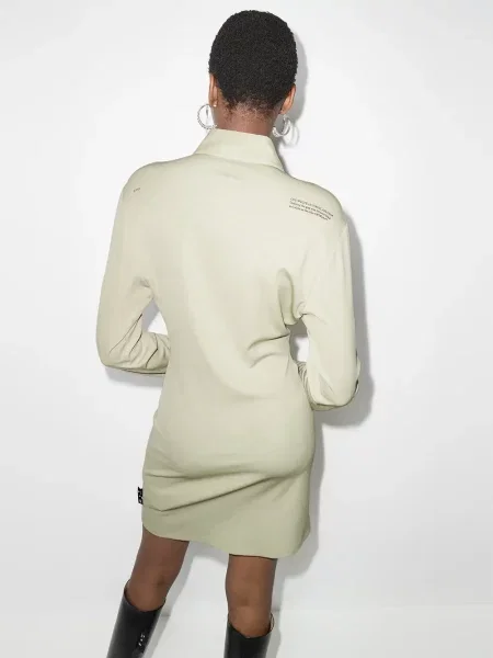 Μακρύς κοστούμι μάξι φόρεμα Off-white λευκό