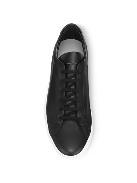 Sneakerși Common Projects din piele negru