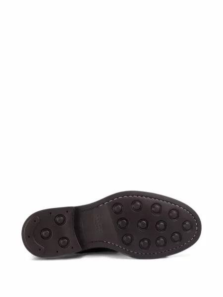 Brogues Doucal's din piele roșu