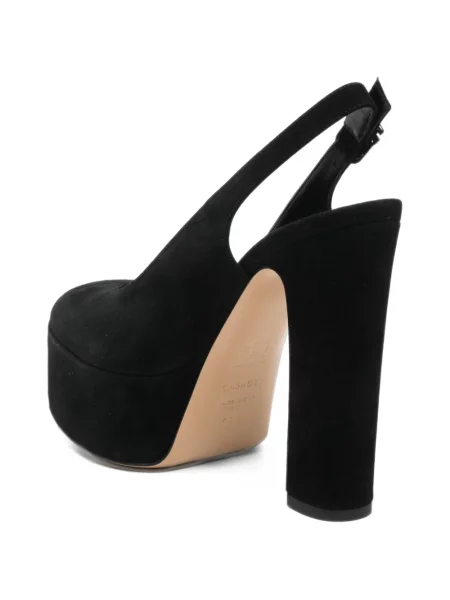 Pantofi cu toc Casadei cu platformă negru
