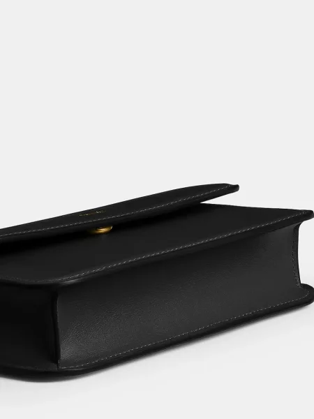 Кожаная сумка Coach черная