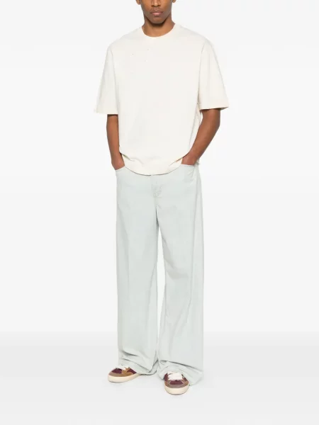 Pantaloni Golden Goose albastru