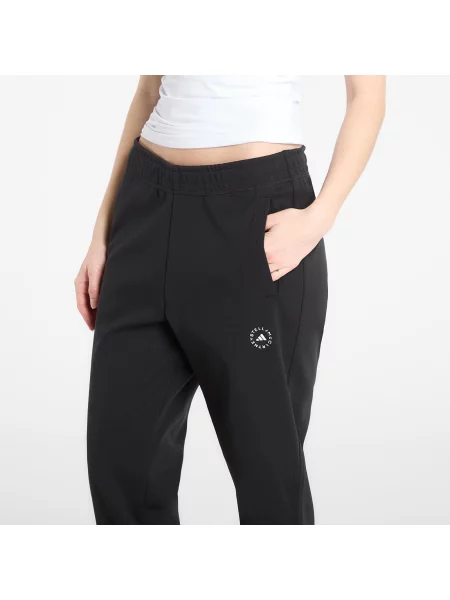 Παντελόνια adidas x Stella McCartney Knitted Track Pants Black S λευκό
