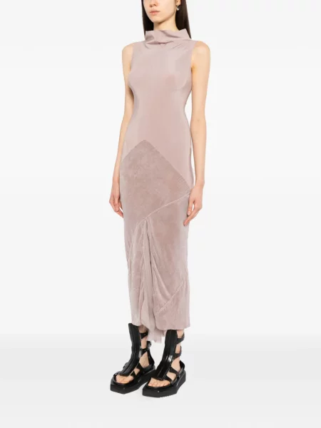 Šaty Rick Owens ružová