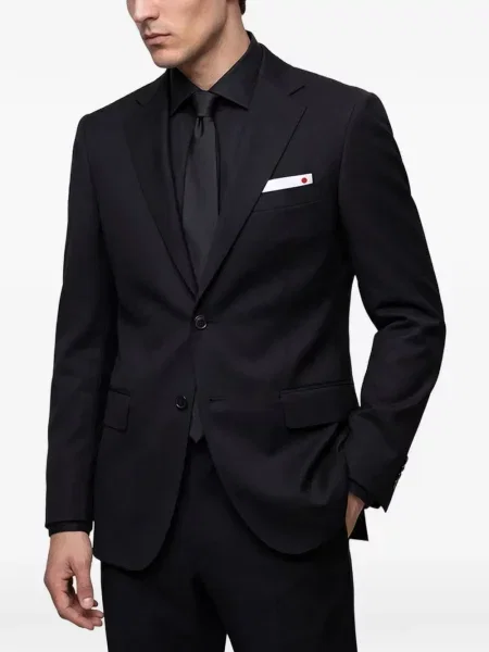 Costum Kiton de lână negru
