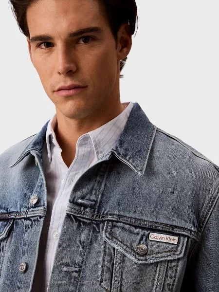 Класична джинсова сорочка Calvin Klein Jeans синя