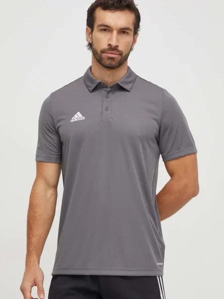 Adidas Performance polo de antrenament Entrada 22 gri uni alb