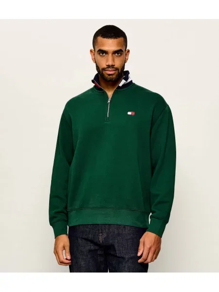 Tommy Jeans Hanorac | Relaxed fit verde