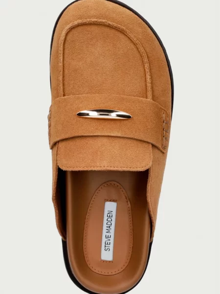 Замшевые шлепанцы Steve Madden