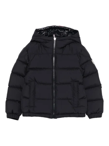 Kurtka dziecięca Moncler Enfant niebieska