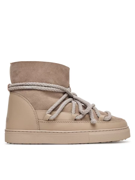 INUIKII Ležerne čizme CLASSIC taupe siva smeđa
