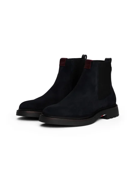 Tommy Hilfiger Gležnjarji Chelsea Comfort Lwt Mornarsko modra