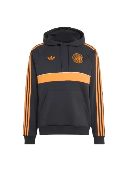 ADIDAS PERFORMANCE Sportska sweater majica Ajax Amsterdam ciglasto crvena crna
