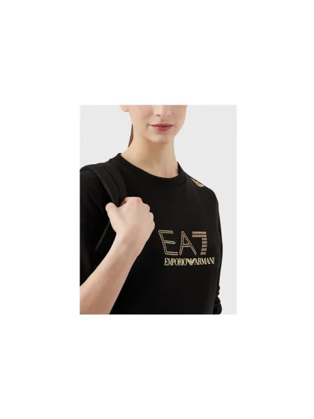 Tricou mânecă lungă Emporio Armani negru