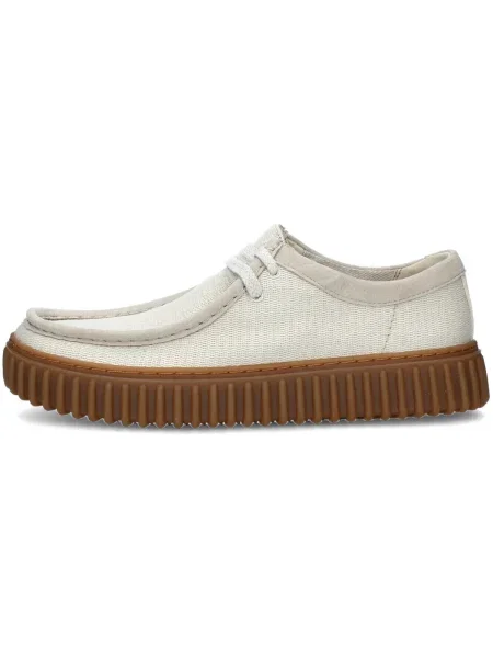 Pantofi Clarks alb