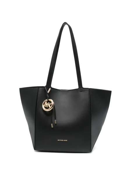 Geanta de piele Michael Michael Kors din piele negru