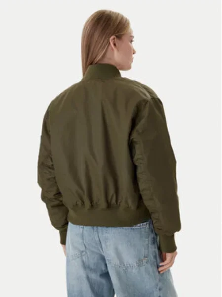 Tommy Jeans Bomber jakna Essential zelena